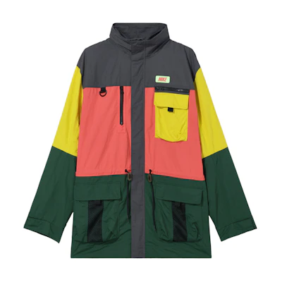 Nike Retro Multi-Pocket Outdoor Jacket Multicolor Track Style CJ1459-082