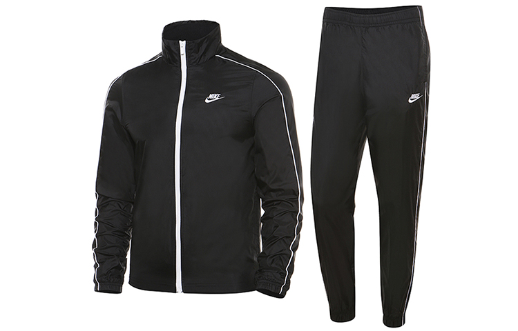 Order 나이키 레트로 아웃도어 트레이닝 트랙수트 블랙 - 통기성 스트라이프 디자인 BV3030-010