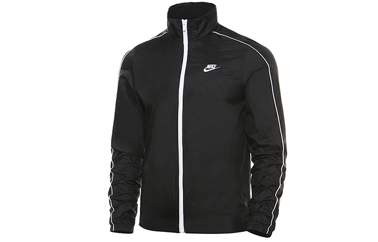 Lookbook 나이키 레트로 아웃도어 트레이닝 트랙수트 블랙 - 통기성 스트라이프 디자인 BV3030-010