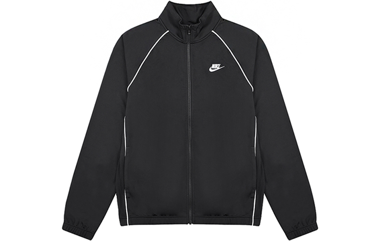 Lookbook Nike Retro Patchwork Jalur Tracksuit Hitam CZ9988-010