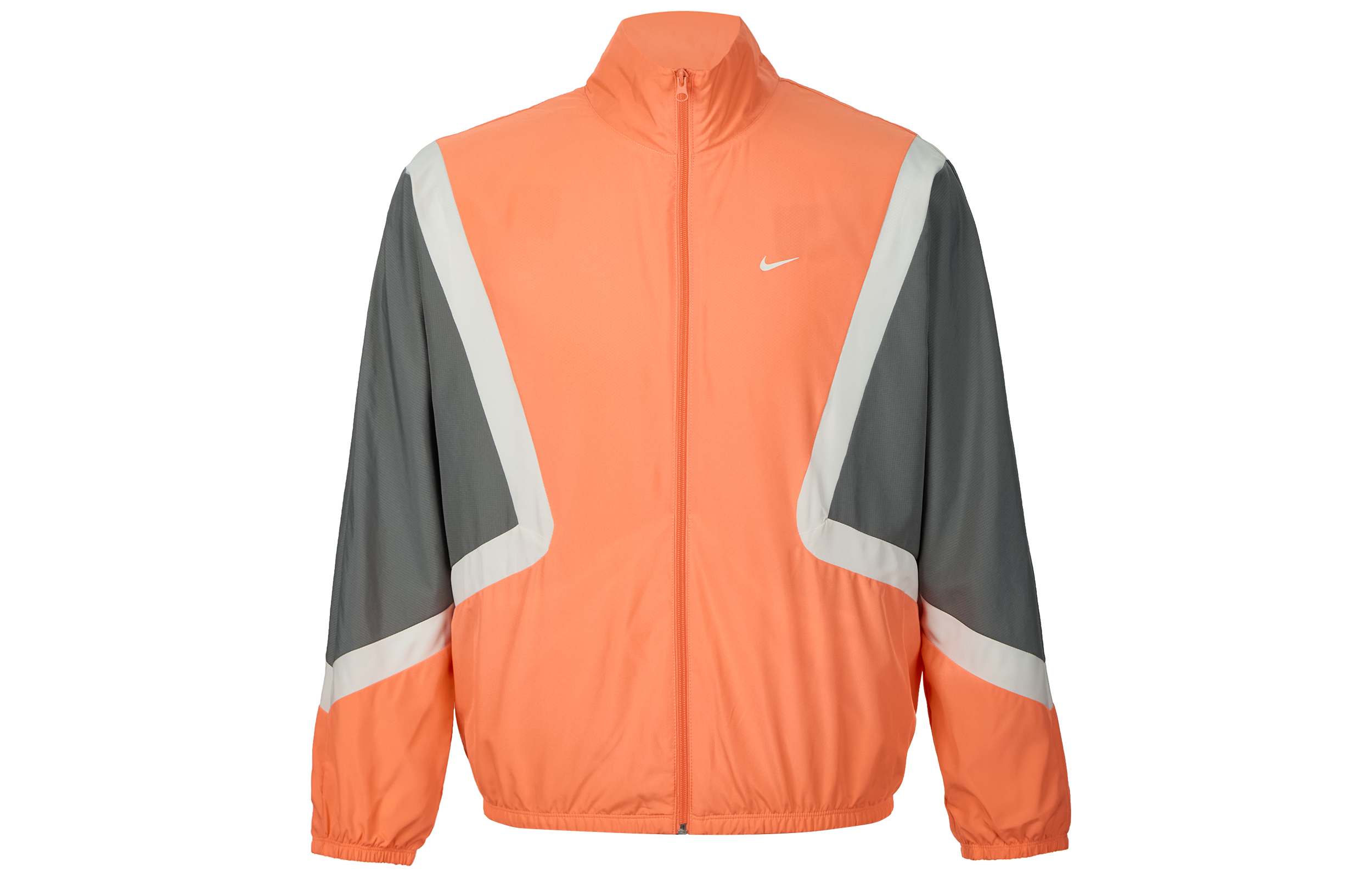 Nike Retro Red Woven Icon Full-Zip Jacket with Stand Collar FZ0249-643