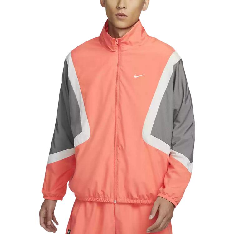 Order Nike 復古紅色立領拉鍊編織夾克 FZ0249-643