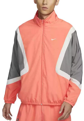 Nike 復古紅色立領拉鍊編織夾克 FZ0249-643 Order Nike 復古紅色立領拉鍊編織夾克 FZ0249-643