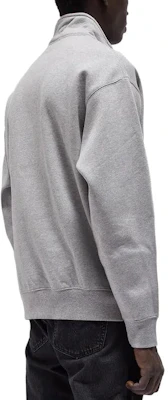 Nike Retro Sweatshirt Kerah Stand Resleting Lengan Panjang Logo - Abu-Abu DQ5209-051 Shop Nike Retro Sweatshirt Kerah Stand Resleting Lengan Panjang Logo - Abu-Abu DQ5209-051