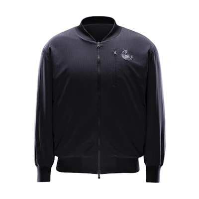 Nike Reversible Basketball Jacket Embroidered Logo Unisex Black Bomber FV3164-010
