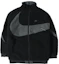 Order Nike Reversible Full Zip Fleece Jacket with Large Logo Black AJ2701-011