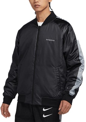 ナイキリバーシブルウィンタージャケット ブラック - カジュアルビッグスウッシュコート. DO2889-010 Sizing ナイキリバーシブルウィンタージャケット ブラック - カジュアルビッグスウッシュコート. DO2889-010