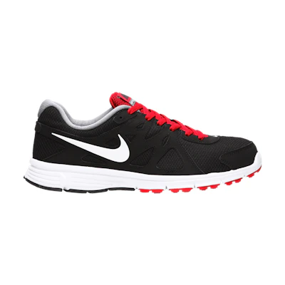 Nike Revolution 2 4E Wide 'Black White Varsity Red'