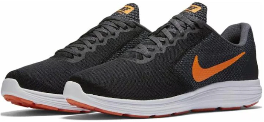 Nike Revolution 3 'Kelabu Gelap Jingga' 819300-003 Order Nike Revolution 3 'Kelabu Gelap Jingga' 819300-003