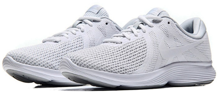 Nike REVOLUTION 4 運動 輕便透氣 低筒 跑步鞋 男款 白色 Lookbook Nike REVOLUTION 4 運動 輕便透氣 低筒 跑步鞋 男款 白色