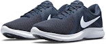 Lookbook Nike REVOLUTION 4 舒適 透氣輕便 低筒 跑步鞋 男款 午夜藍