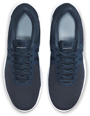 Nike REVOLUTION 4 舒適 透氣輕便 低筒 跑步鞋 男款 午夜藍 Shop Nike REVOLUTION 4 舒適 透氣輕便 低筒 跑步鞋 男款 午夜藍
