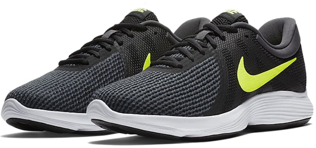 耐吉革命4 防滑耐磨 低帮 跑步鞋 男款 黑黃 Lookbook 耐吉革命4 防滑耐磨 低帮 跑步鞋 男款 黑黃