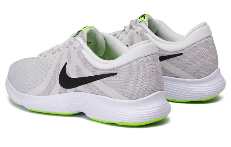 Nike Revolution 4 Low-Top Grey/Black/Green 圖 3