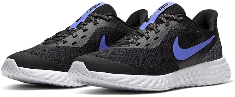 (JR) Nike Revolution 5 Glitter 'Negro Azul' CD6840-041 Lookbook (JR) Nike Revolution 5 Glitter 'Negro Azul' CD6840-041