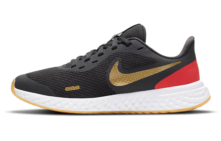Buy Nike Revolution 5 (GS) 黑金紅