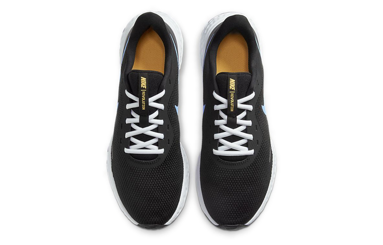 Nike Revolution 5 'Black University Blue' 圖 4
