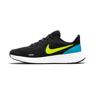 (Youth) Nike Revolution 5 'Black Yellow Blue'