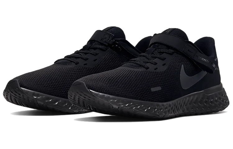 Lookbook 耐克Revolution 5 FlyEase '黑色深灰' BQ3211-001