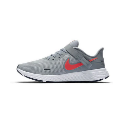 Nike Revolution 5 FlyEase 'Grey Red'