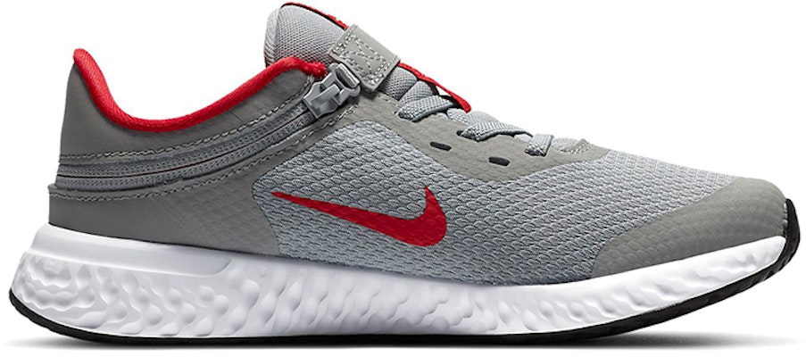 (JR) Nike Revolution 5 FlyEase 'Gris Rojo' CQ4649-013 Order (JR) Nike Revolution 5 FlyEase 'Gris Rojo' CQ4649-013