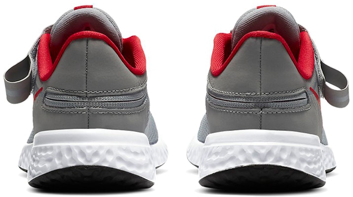 (JR) Nike Revolution 5 FlyEase 'Gris Rojo' CQ4649-013 Purchase (JR) Nike Revolution 5 FlyEase 'Gris Rojo' CQ4649-013
