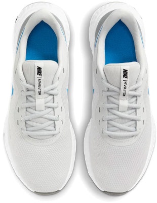 Nike REVOLUTION 5 輕便透氣 低幫 跑步鞋 男款 灰藍 休閒 Shop Nike REVOLUTION 5 輕便透氣 低幫 跑步鞋 男款 灰藍 休閒