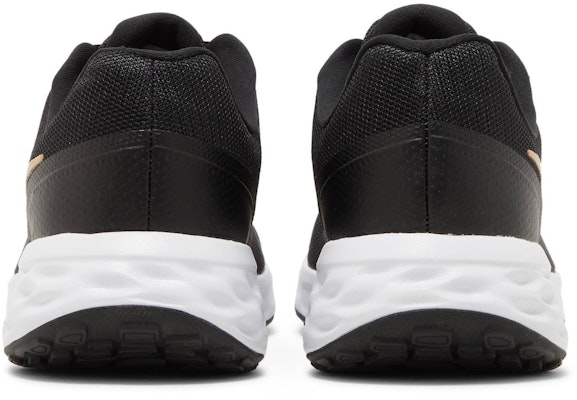 Nike Revolution 6 'Black Metallic Gold' DC3728-002 Details for Nike Revolution 6 'Black Metallic Gold' DC3728-002