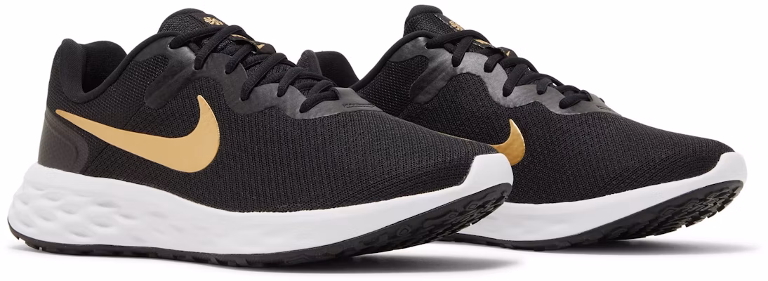 Nike Revolution 6 'Black Metallic Gold' DC3728-002 Cheap Nike Revolution 6 'Black Metallic Gold' DC3728-002
