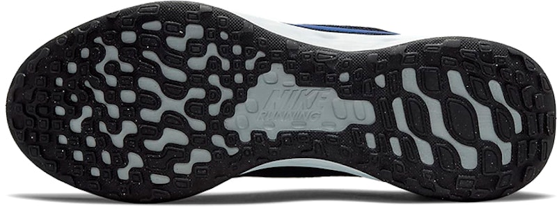 Nike Revolution 6 'Dark Obsidian Hyper Royal' Lelaki DC3728-400 Details for Nike Revolution 6 'Dark Obsidian Hyper Royal' Lelaki DC3728-400