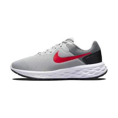 Nike Revolution 6 'Light Smoke Grey Siren Red'