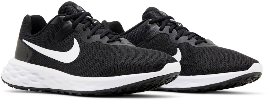Nike Revolution 6 Extra Wide 'Black White' DD8475-003 Cheap Nike Revolution 6 Extra Wide 'Black White' DD8475-003