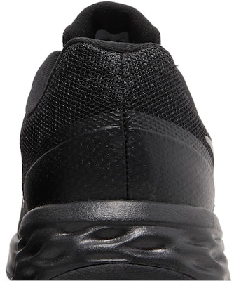 (W) Nike Revolution 6 Next Nature 'Triple Black' Lelaki Hitam Sepenuhnya DC3729-001 Sizing (W) Nike Revolution 6 Next Nature 'Triple Black' Lelaki Hitam Sepenuhnya DC3729-001