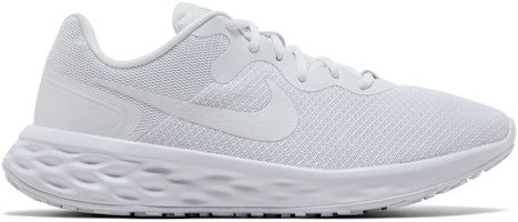 Nike Revolution 6 Next Nature 'Triple White' DC3728-102 Nike Revolution 6 Next Nature 'Triple White' DC3728-102