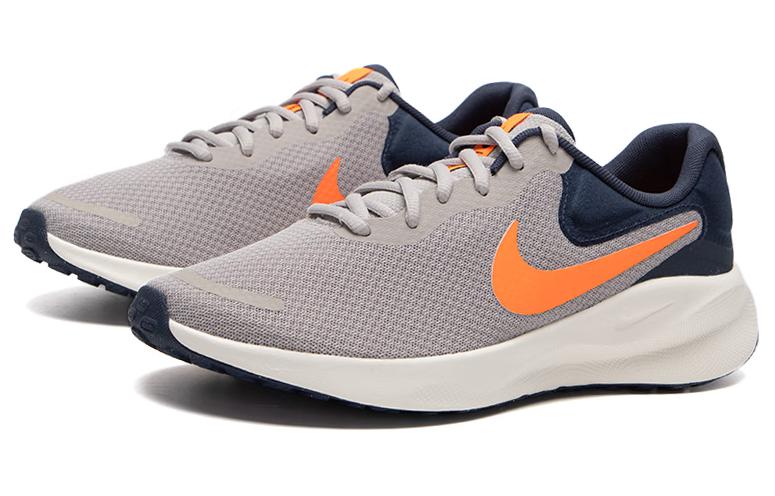 Lookbook Nike Revolution 7 ''Light Iron Ore Total Orange'' en Français FB2207-009