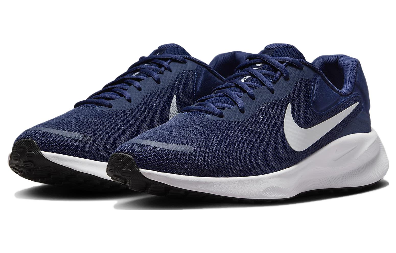 Shop Nike Revolution 7 'Midnight Navy' Sepatu Lari FB2207-400