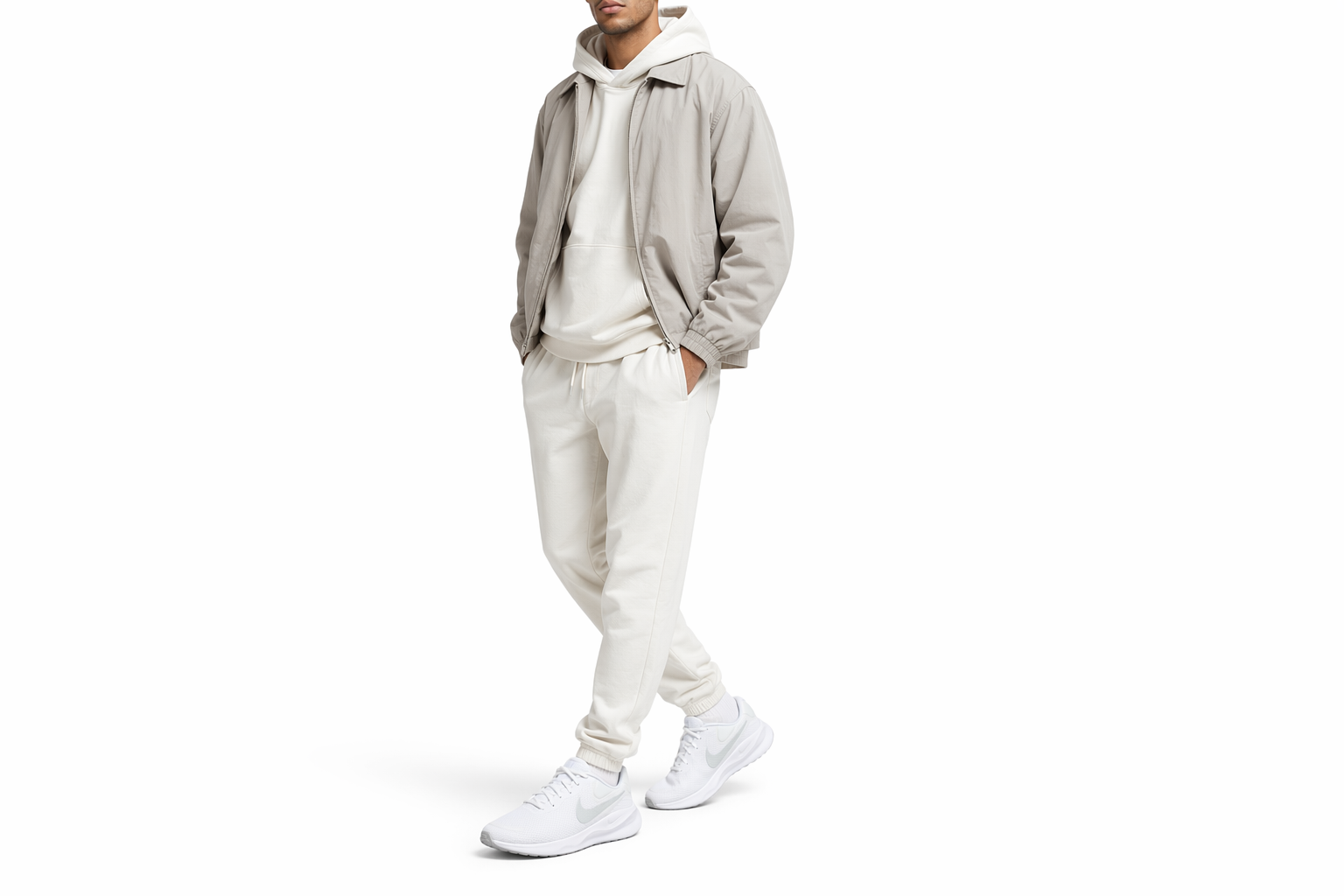 Order Nike REVOLUTION 7 減震透氣 低筒 跑步鞋 男款 白色