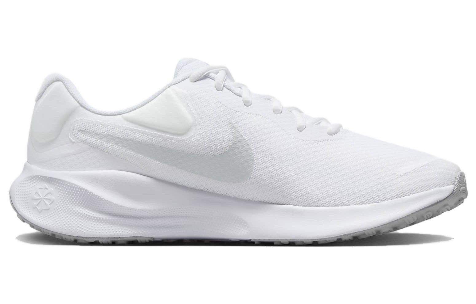 Lookbook Nike REVOLUTION 7 減震透氣 低筒 跑步鞋 男款 白色