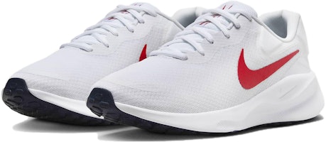 ナイキ レボリューション 7 白/ユニバーシティレッド FB2207-101 Lookbook ナイキ レボリューション 7 白/ユニバーシティレッド FB2207-101
