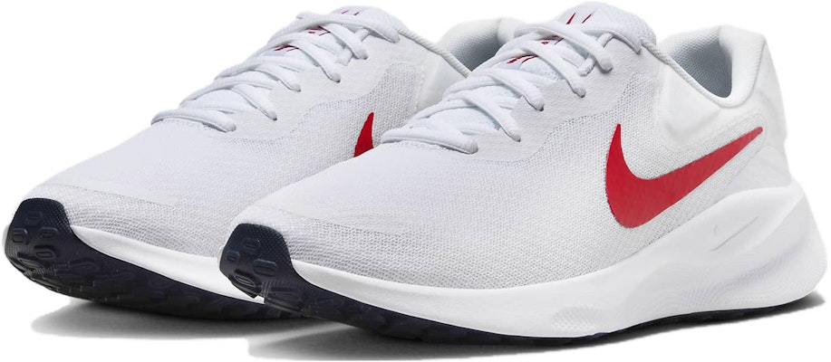 Nike Revolution 7 'White University Red' FB2207-101 Lookbook Nike Revolution 7 'White University Red' FB2207-101