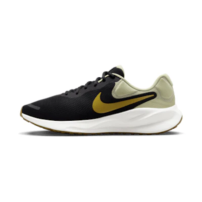 Nike Revolution 7 Black/Olive Aura/Summit White/Bronze