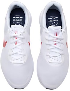 나이키 레볼루션 7 엑스트라 와이드 '화이트 유니버시티 레드' FB8501-100 Lookbook 나이키 레볼루션 7 엑스트라 와이드 '화이트 유니버시티 레드' FB8501-100