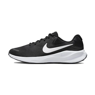 Nike Revolution 7 in Black 'CMFT Versatile Cushion Breathable Low-top Running'