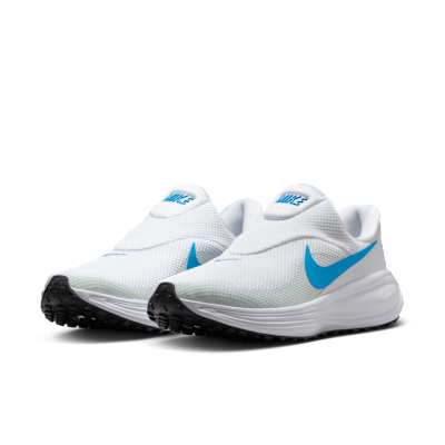 Purchase ナイキ レボリューション 8 イージー オン ホワイト/ピュアプラチナ/ブラック/ブルーヒーロー HQ2414-101