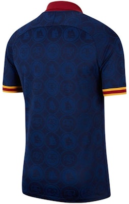 Nike Roma 2019/20 Tercera Camiseta de Fútbol Azul Marino AT0034-493 Lookbook Nike Roma 2019/20 Tercera Camiseta de Fútbol Azul Marino AT0034-493