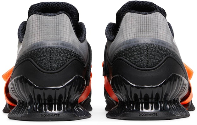Nike Romaleos 4 'Anthracite Orange' CD3463-018 Details for Nike Romaleos 4 'Anthracite Orange' CD3463-018