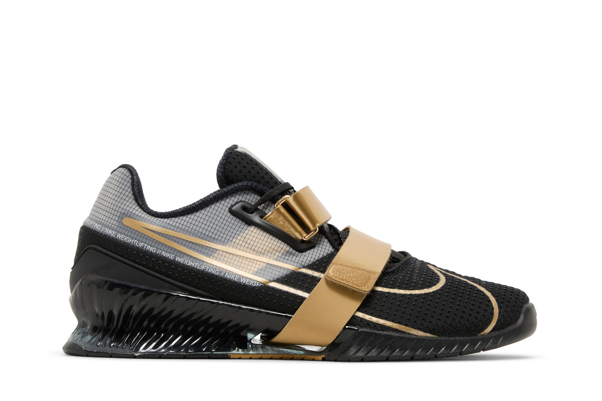 Nike Romaleos 4 'Black Metallic Gold' CD3463-001