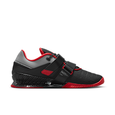 Lookbook 耐克Romaleos 4 黑/大学红/白 举重鞋 CD3463-003
