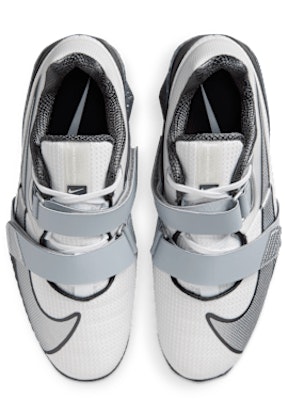 Nike Romaleos 4 Weightlifting Shoes White/Anthracite/Wolf Gray/Metallic Silver FZ8663-100 Shop Nike Romaleos 4 Weightlifting Shoes White/Anthracite/Wolf Gray/Metallic Silver FZ8663-100