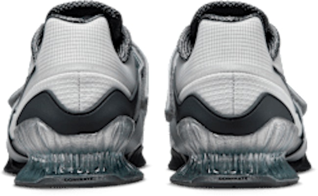Nike Romaleos 4 Weightlifting Shoes White/Anthracite/Wolf Gray/Metallic Silver FZ8663-100 Details for Nike Romaleos 4 Weightlifting Shoes White/Anthracite/Wolf Gray/Metallic Silver FZ8663-100
